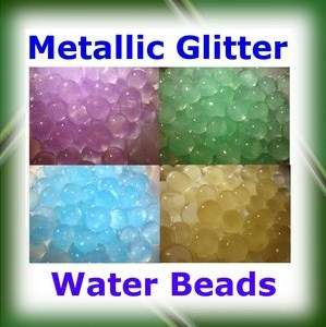 1 LITRE  GLITTER WATER BEADS